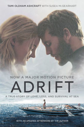 We will be discussing, Adrift: a True Love Story of Love, Loss and Survival at Sea by Tami Oldham Ashcraft