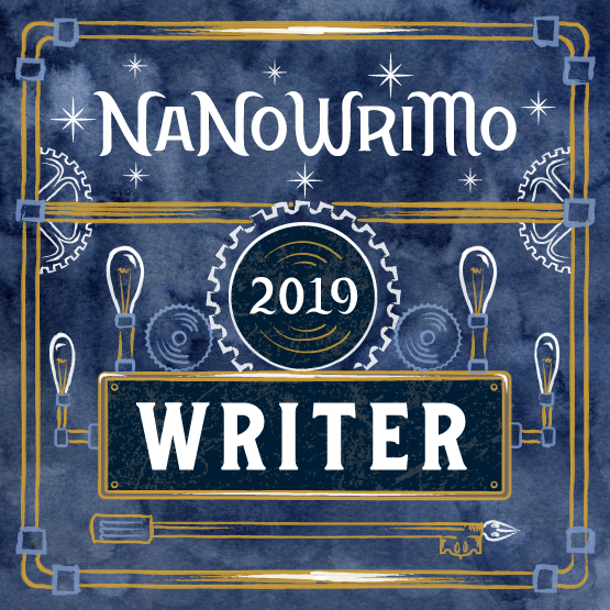 NaNoWriMo 2019 Writer Badge
