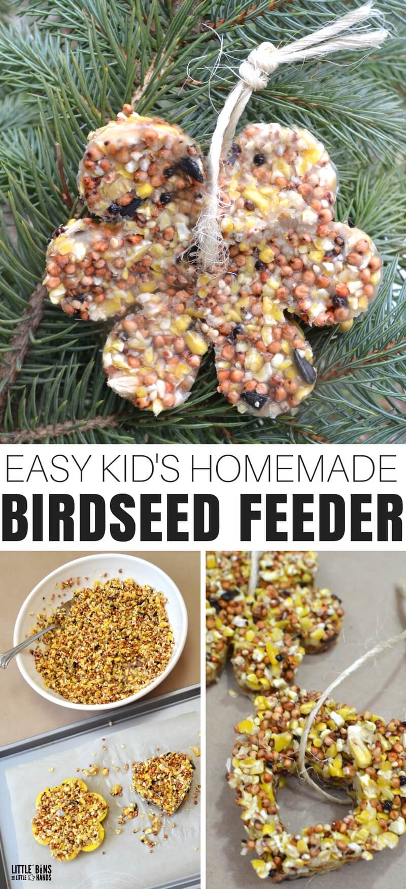 birdseed feeder ornament