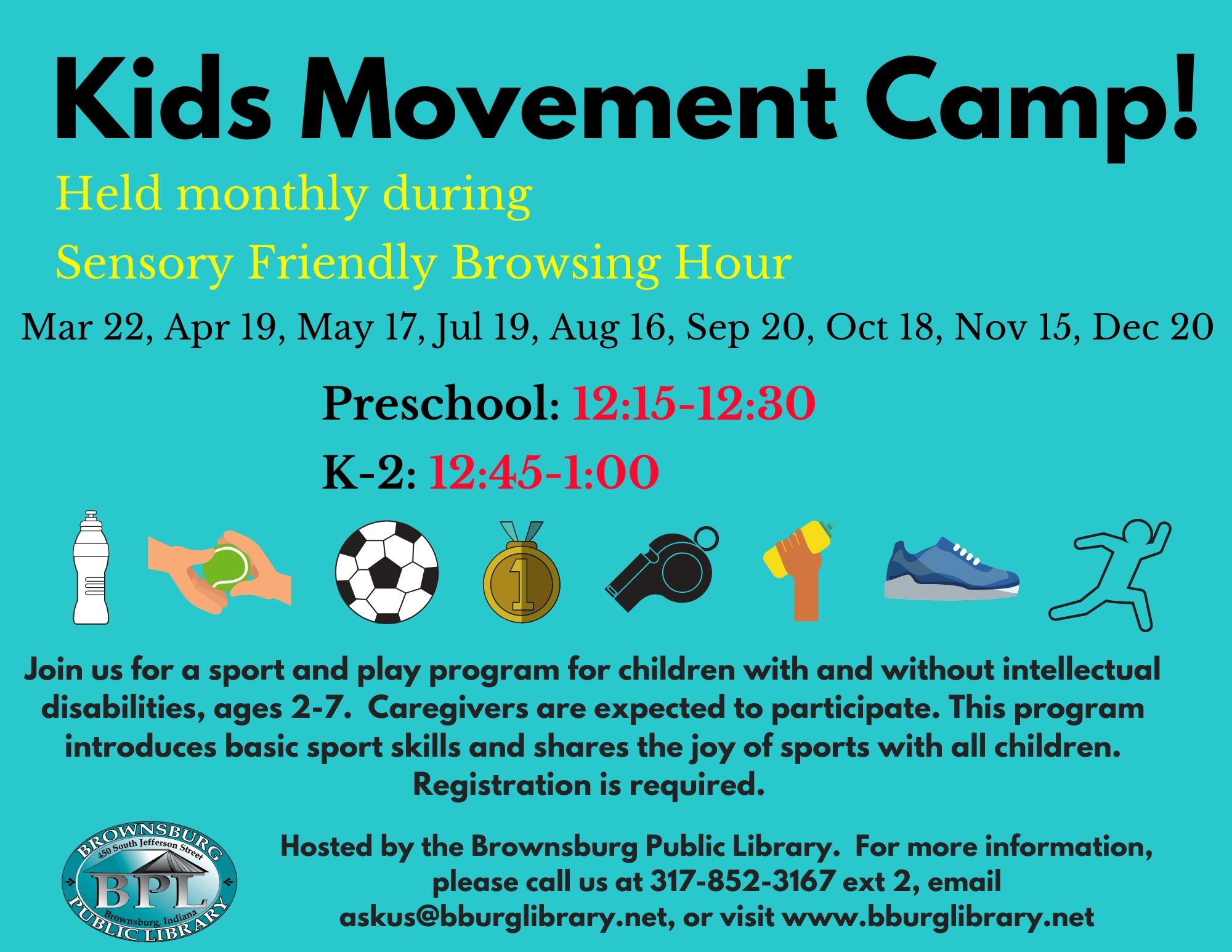 Movement Camp flyer
