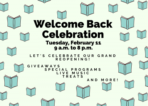 Welcome Back Celebration Flyer