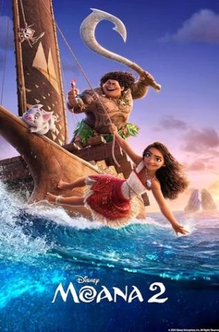 Moana 2 movie poster