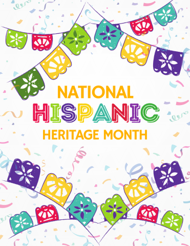 hispanic heritage flyer from Canva