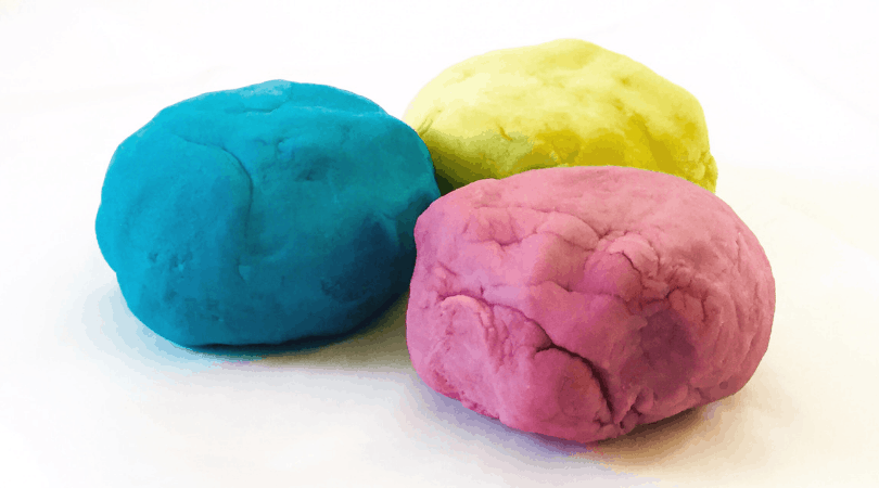 Homemade playdough