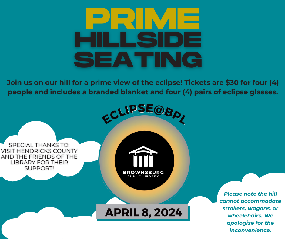 Prime Hillside Seating; no strollers, wheelchairs, or wagons; $30 and includes a blanket and four (4) pairs of glasses; max 4 people per ticket